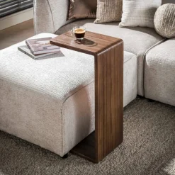 Laptoptafel Maya Massief Teak Walnoot - Giga Meubel