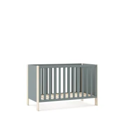 Ledikant Esteban 120x60 Khaki Groen/wit Wax - Giga Meubel