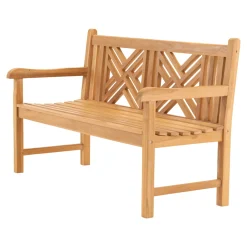 Lesli Living Bank Teak Cross 150cm