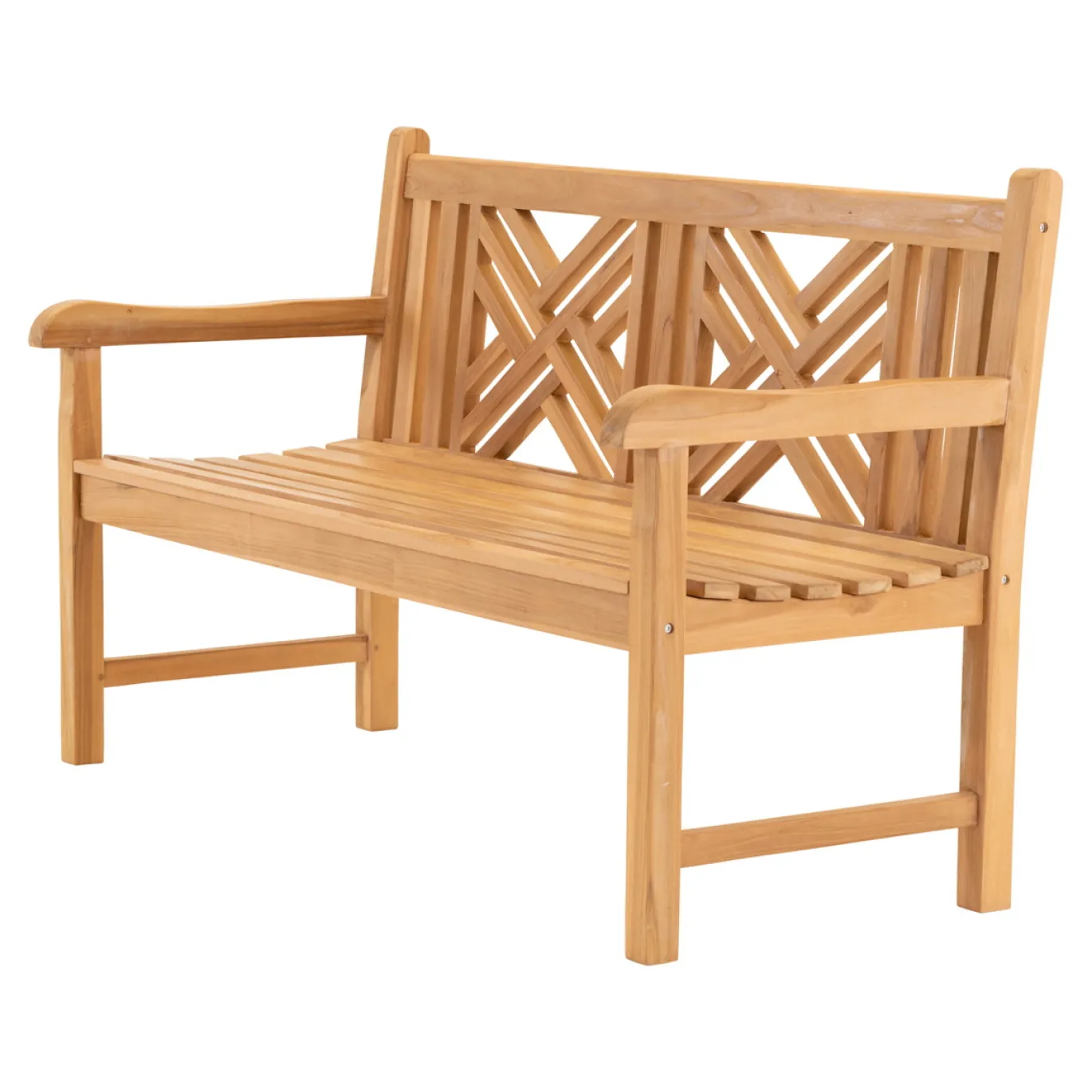 Lesli Living Bank Teak Cross 150cm
