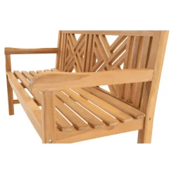 Lesli Living Bank Teak Cross 150cm