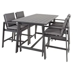 Lesli Living Barstoel Malibu Charcoal
