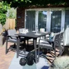 Lesli Living Bartafel Malibu Charcoal 180x94cm