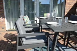 Lesli Living Bartafel Malibu Charcoal 180x94cm