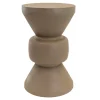 Lesli Living Bijzettafel Louis Staal Taupe Ø30cm