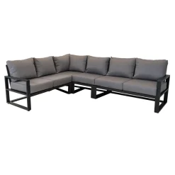 Lesli Living Loungehoekset Tormenta Grijs