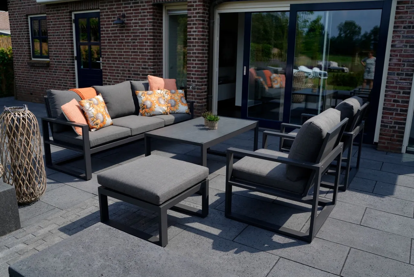 Lesli Living Loungestoel Pina Colada Negro
