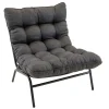 Lesli Living Loungestoel Zenzi Zwart