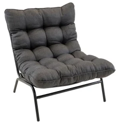 Lesli Living Loungestoel Zenzi Zwart