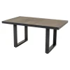 Lesli Living Loungetafel Murcia Hoog Stone/Zwart 140cm