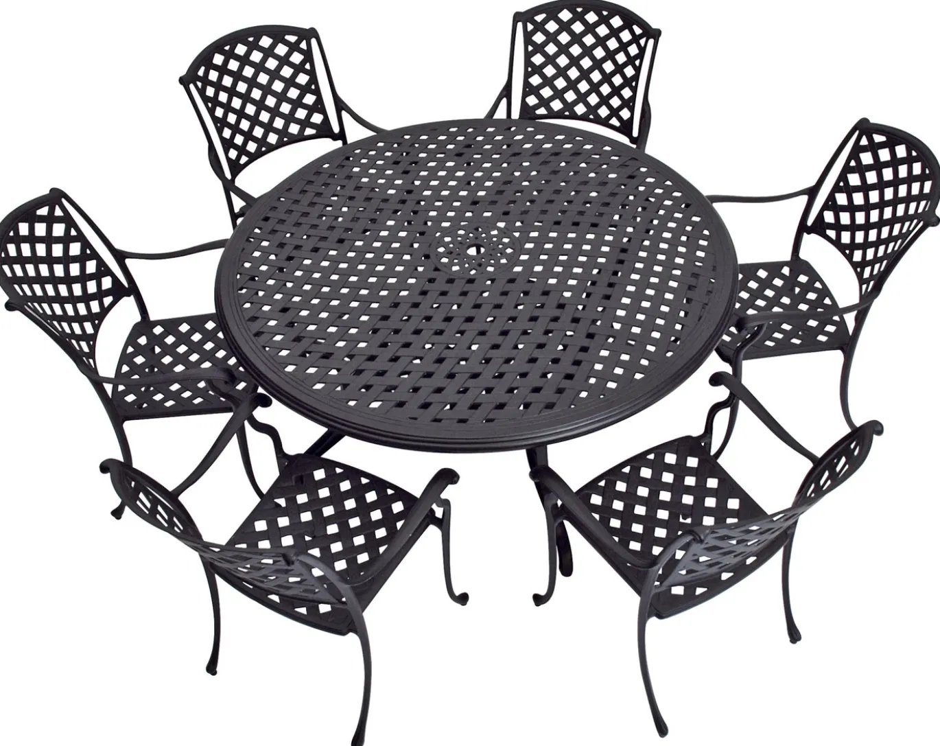 Lesli Living Ronde Tuintafel Big Ben Gietaluminium Ø147cm