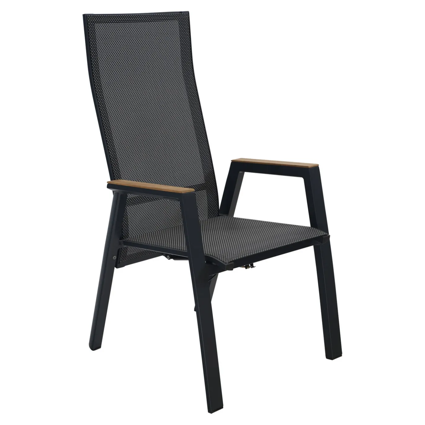 Lesli Living Standenstoel Amir Teak Zwart