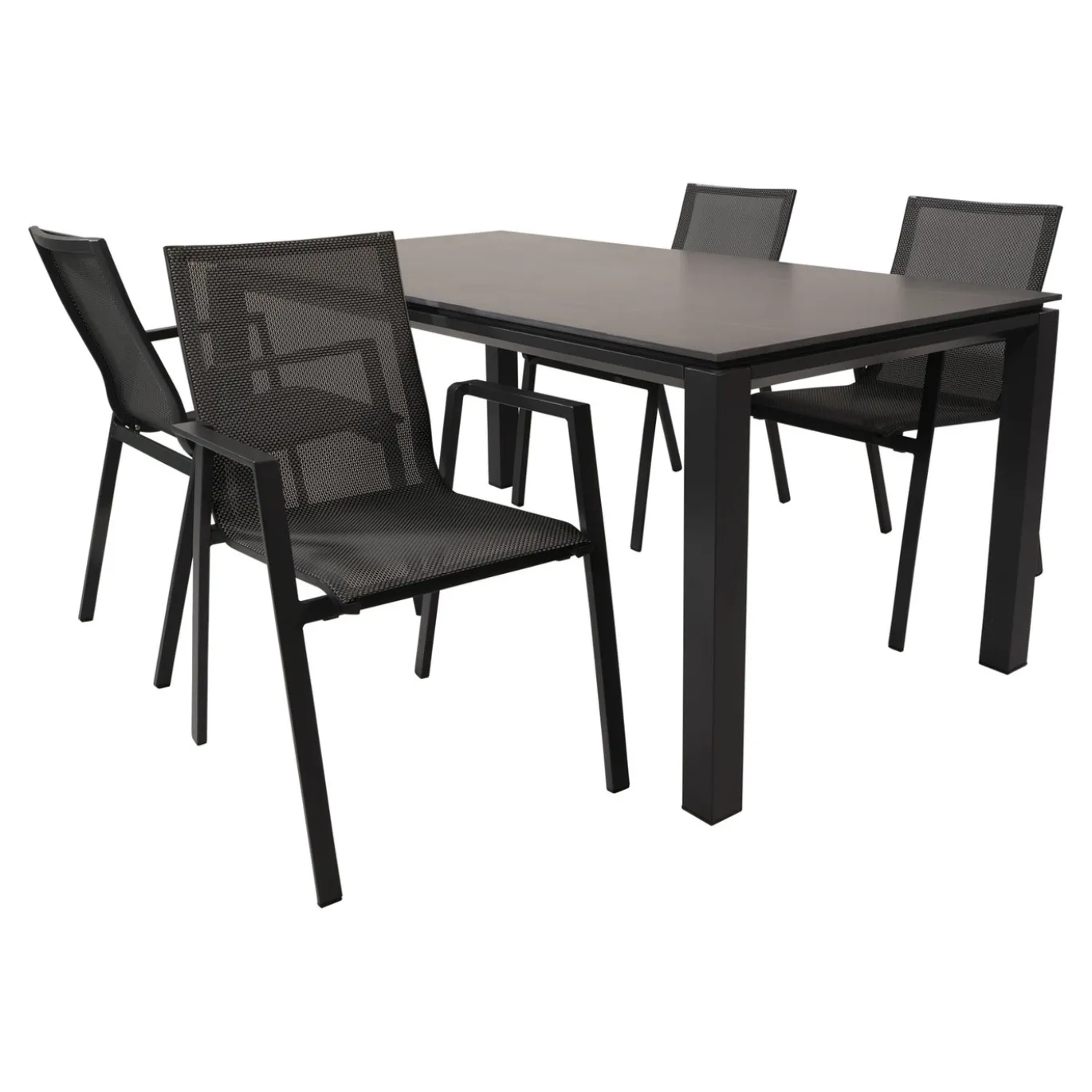 Lesli Living Stapelstoel Tarragona Negro