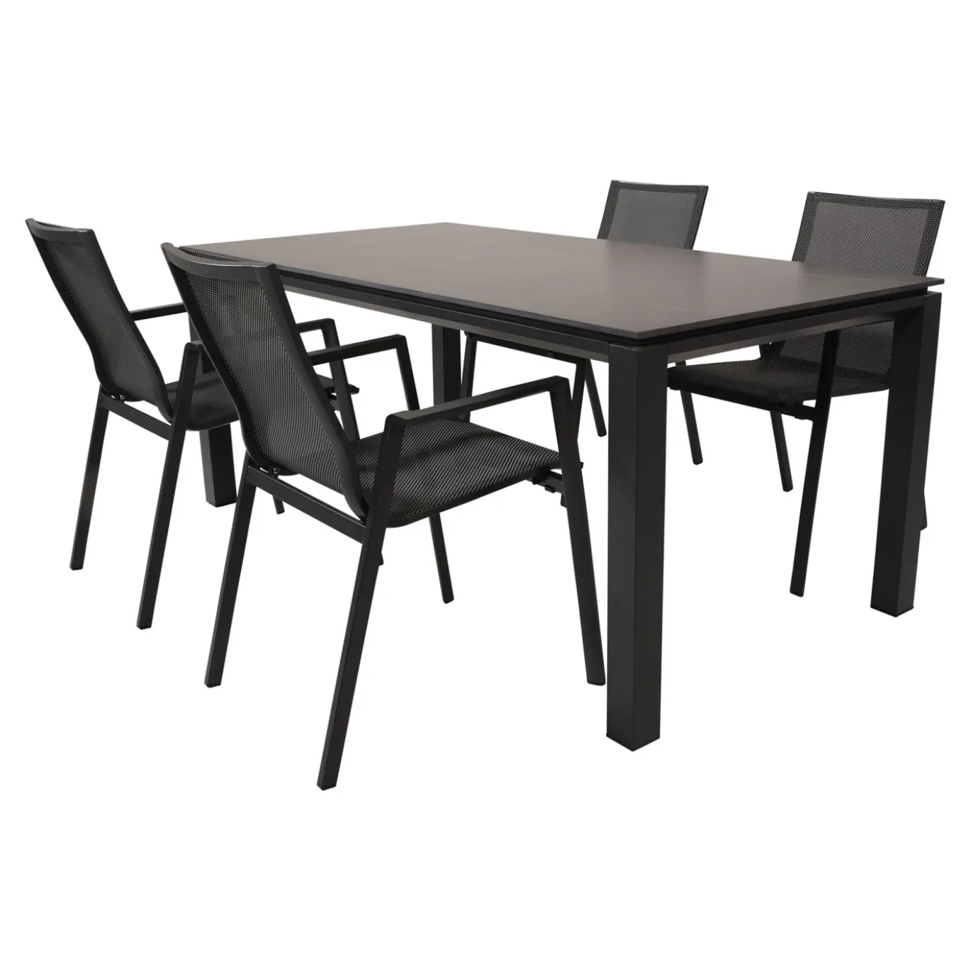 Lesli Living Stapelstoel Tarragona Negro