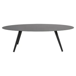 Lesli Living Tafel Mojito Ceramic Negro Ovaal 240x110cm