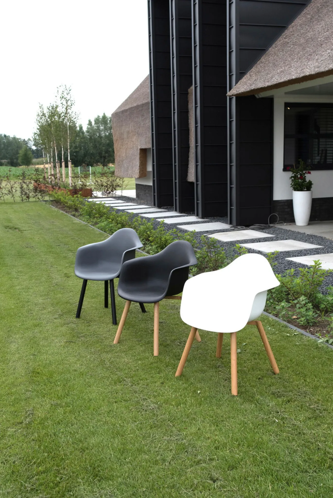 Lesli Living Tuinstoel Montreux Grijs