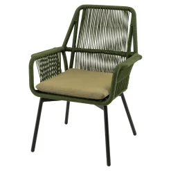 Lesli Living Tuinstoel Silas Groen