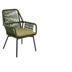 Lesli Living Tuinstoel Silas Groen