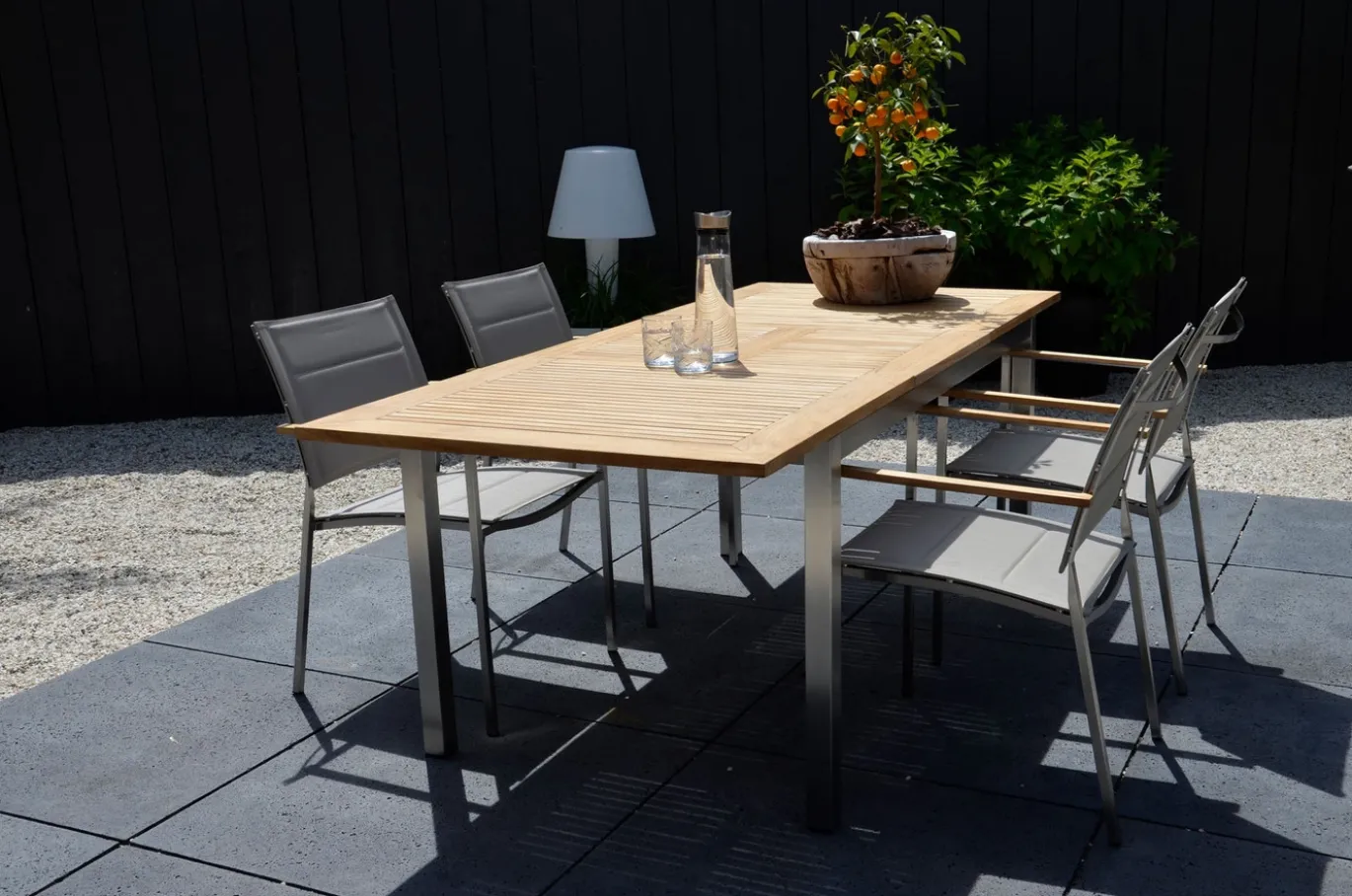 Lesli Living Tuinstoel Stapelbaar Marmaris Rvs Taupe