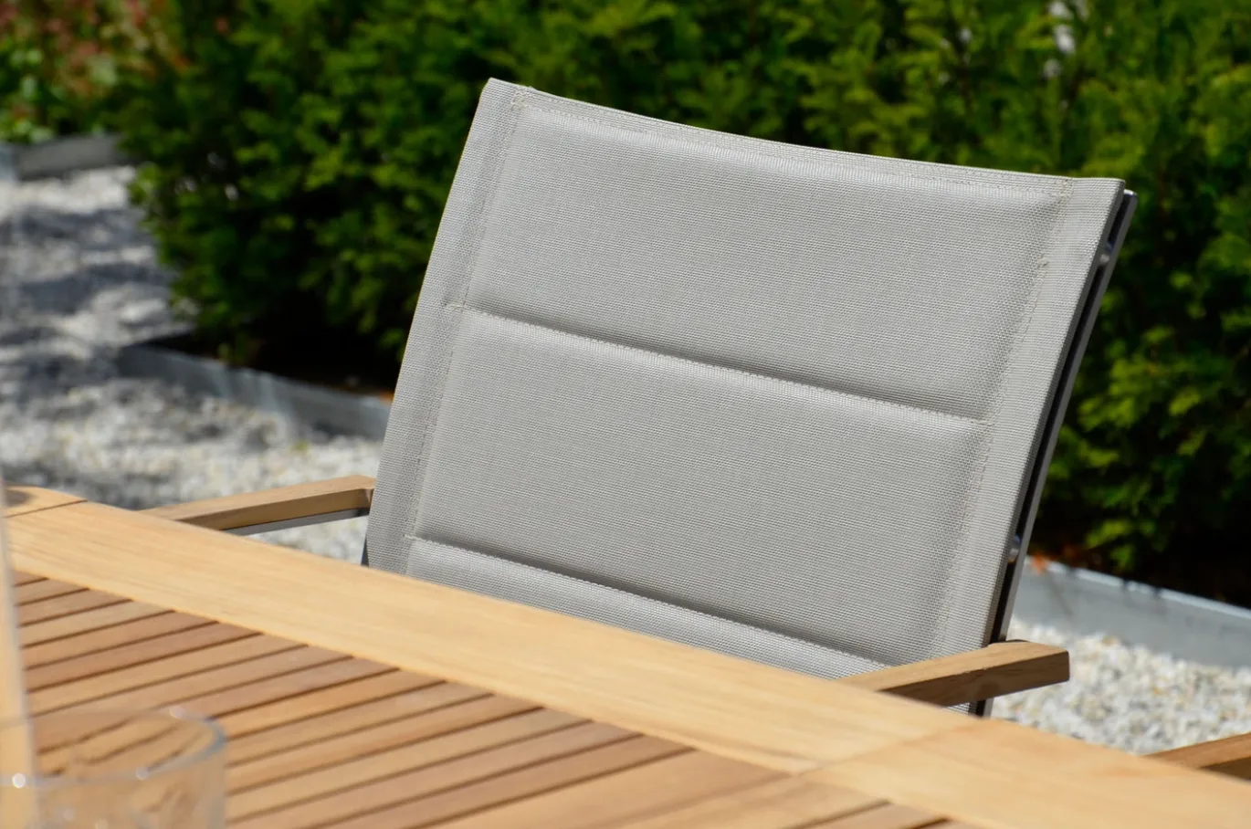 Lesli Living Tuinstoel Stapelbaar Marmaris Rvs Taupe