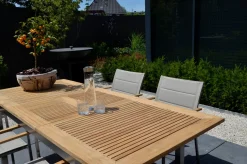 Lesli Living Tuinstoel Stapelbaar Marmaris Rvs Taupe