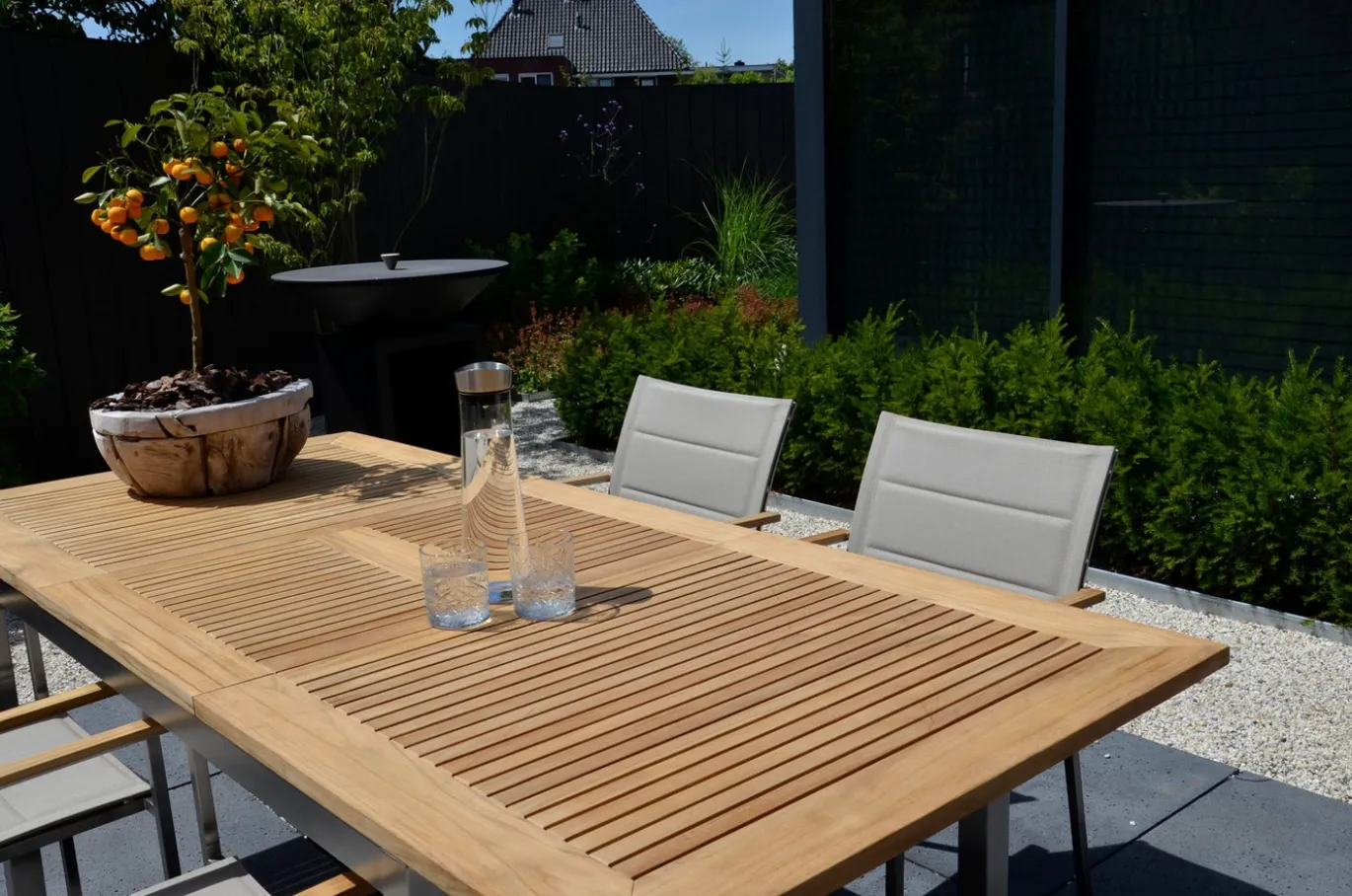 Lesli Living Tuinstoel Stapelbaar Marmaris Rvs Taupe