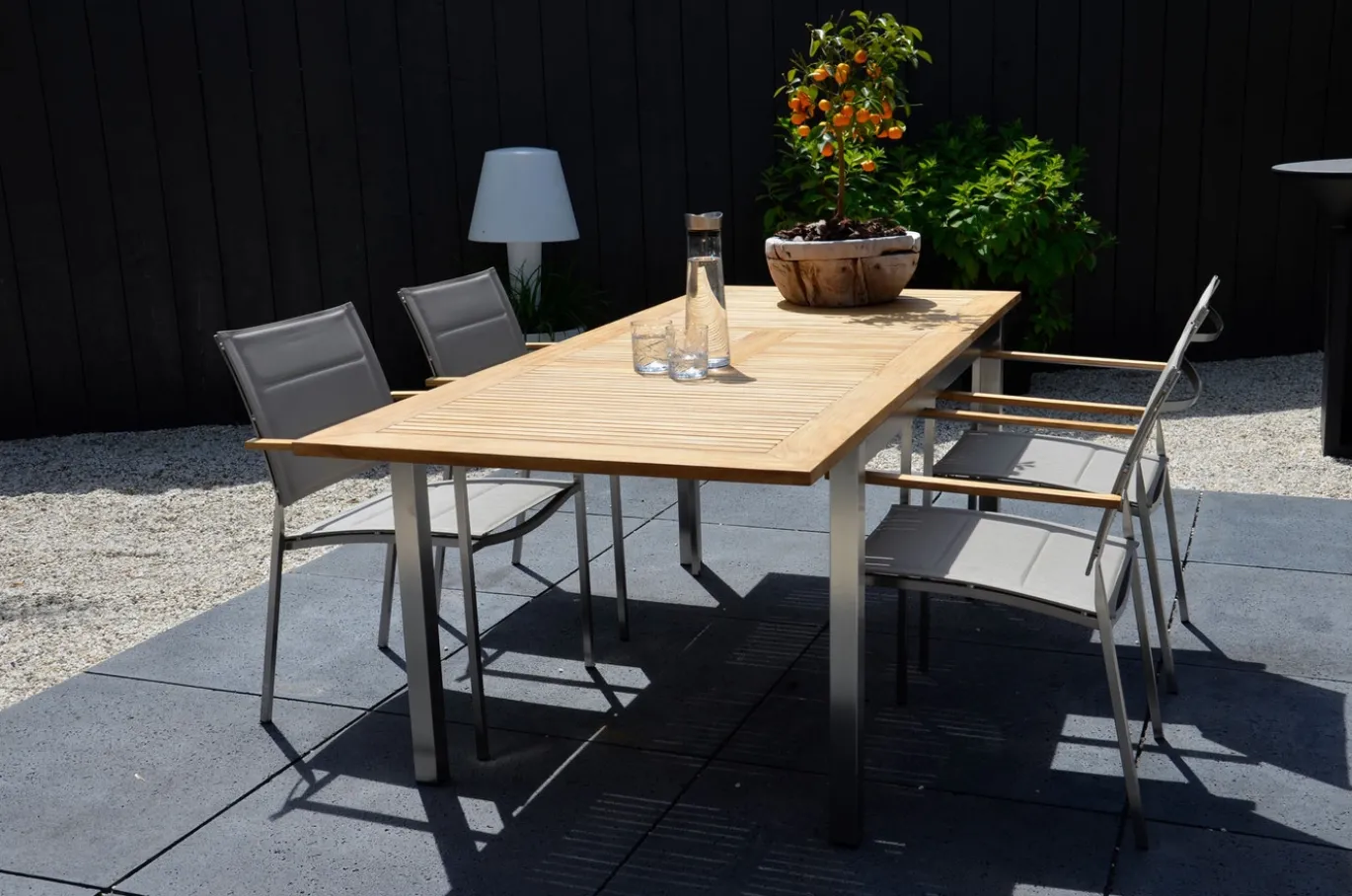 Lesli Living Tuinstoel Stapelbaar Marmaris Rvs Taupe