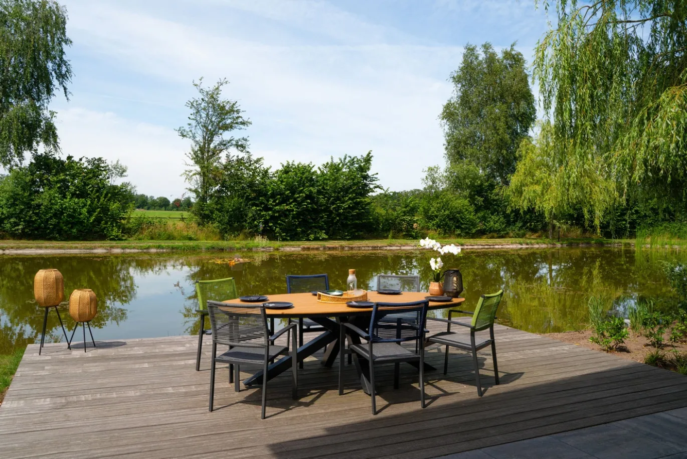 Lesli Living Tuintafel Arezzo Ovaal 240x110cm