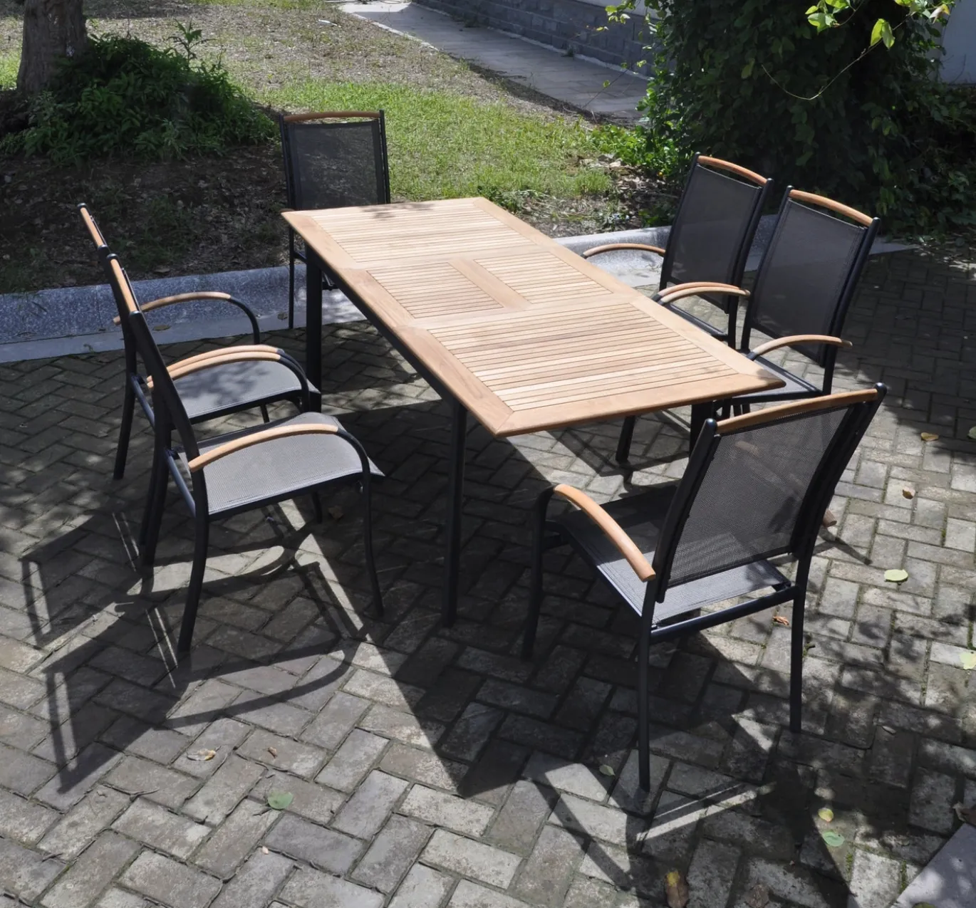 Lesli Living Uittrektafel Monza Antraciet 152/210x89cm