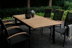 Lesli Living Uittrektafel Monza Antraciet 152/210x89cm