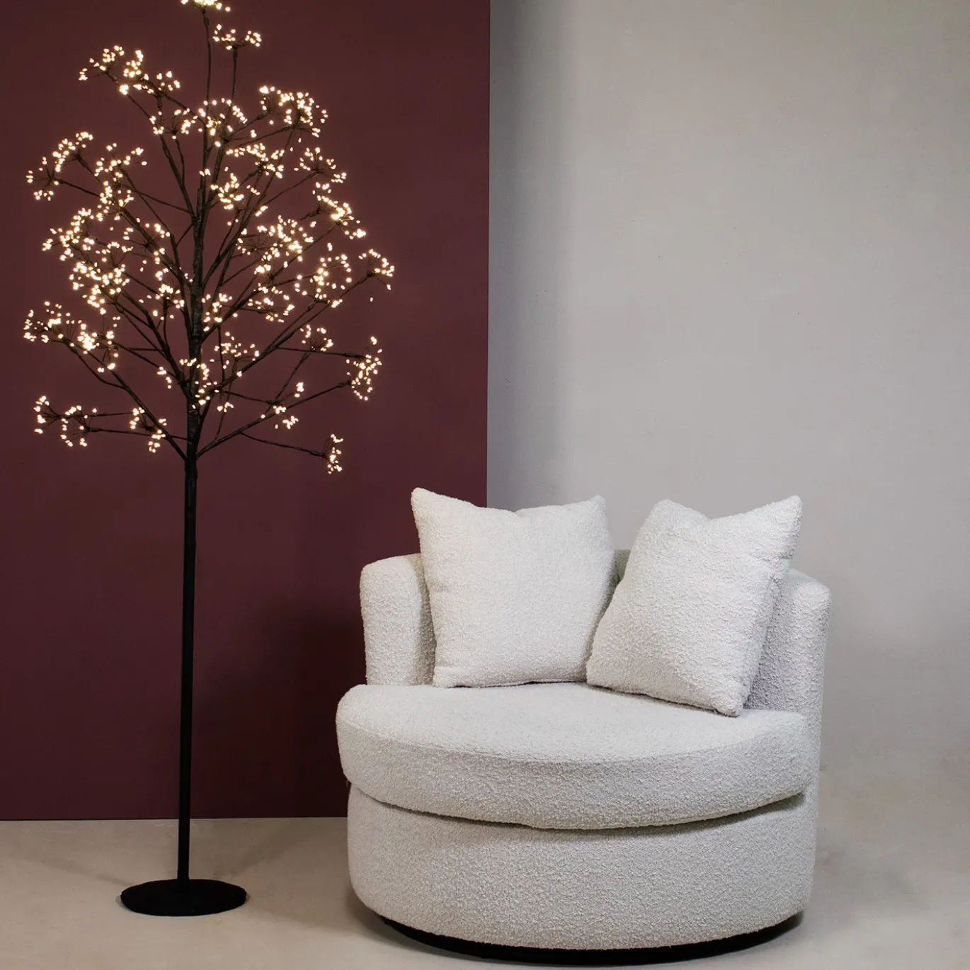 Lichtboom Led Dorion M Zwart