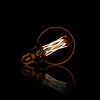 Lichtbron LED filament bol Ø9 5 - E27 6W dimbaar / Amberkleurig glas - Giga Meubel