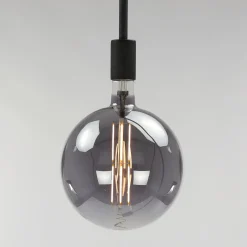 Lichtbron LED filament bol Ø20 0 - E27 8W / Smoke grey glas - Giga Meubel