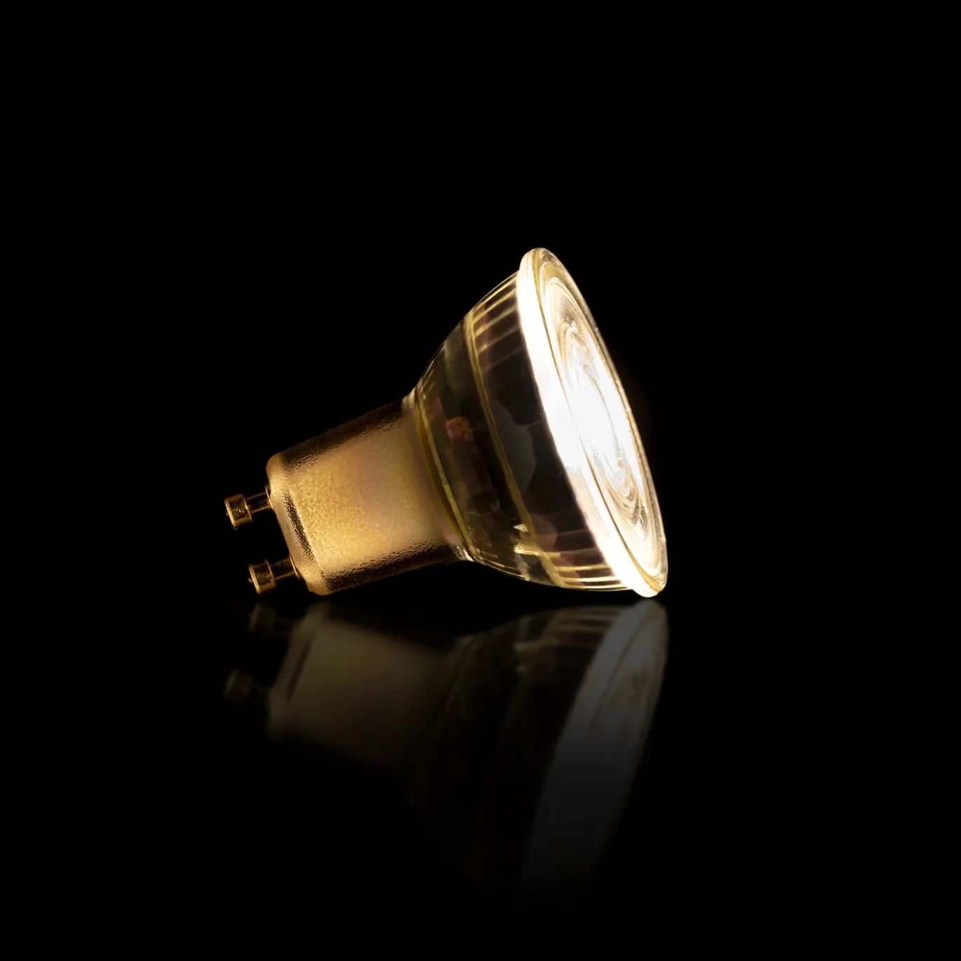Lichtbron Led Gu10 Dimbaar Transparant Glas - Giga Meubel