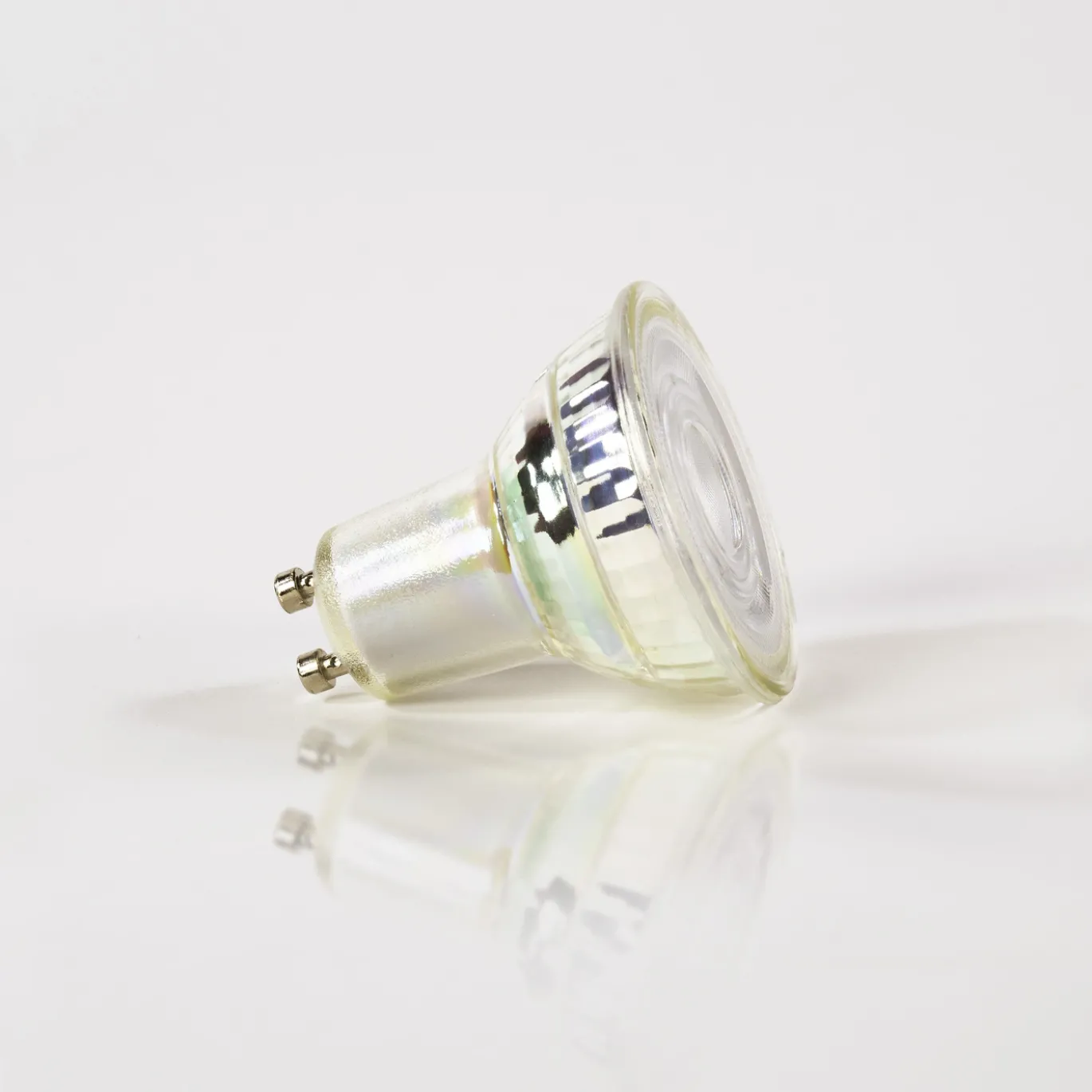 Lichtbron Led Gu10 Dimbaar Transparant Glas - Giga Meubel
