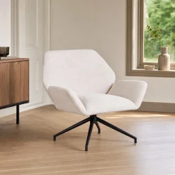 Lifestyle Draaifauteuil Portland Sierra Ecru