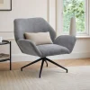 Lifestyle Draaifauteuil Portland Sierra Grijs