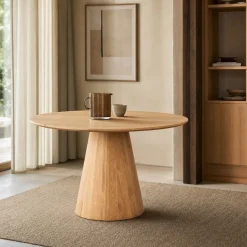Lifestyle Eettafel Michigan Naturel Ø120cm