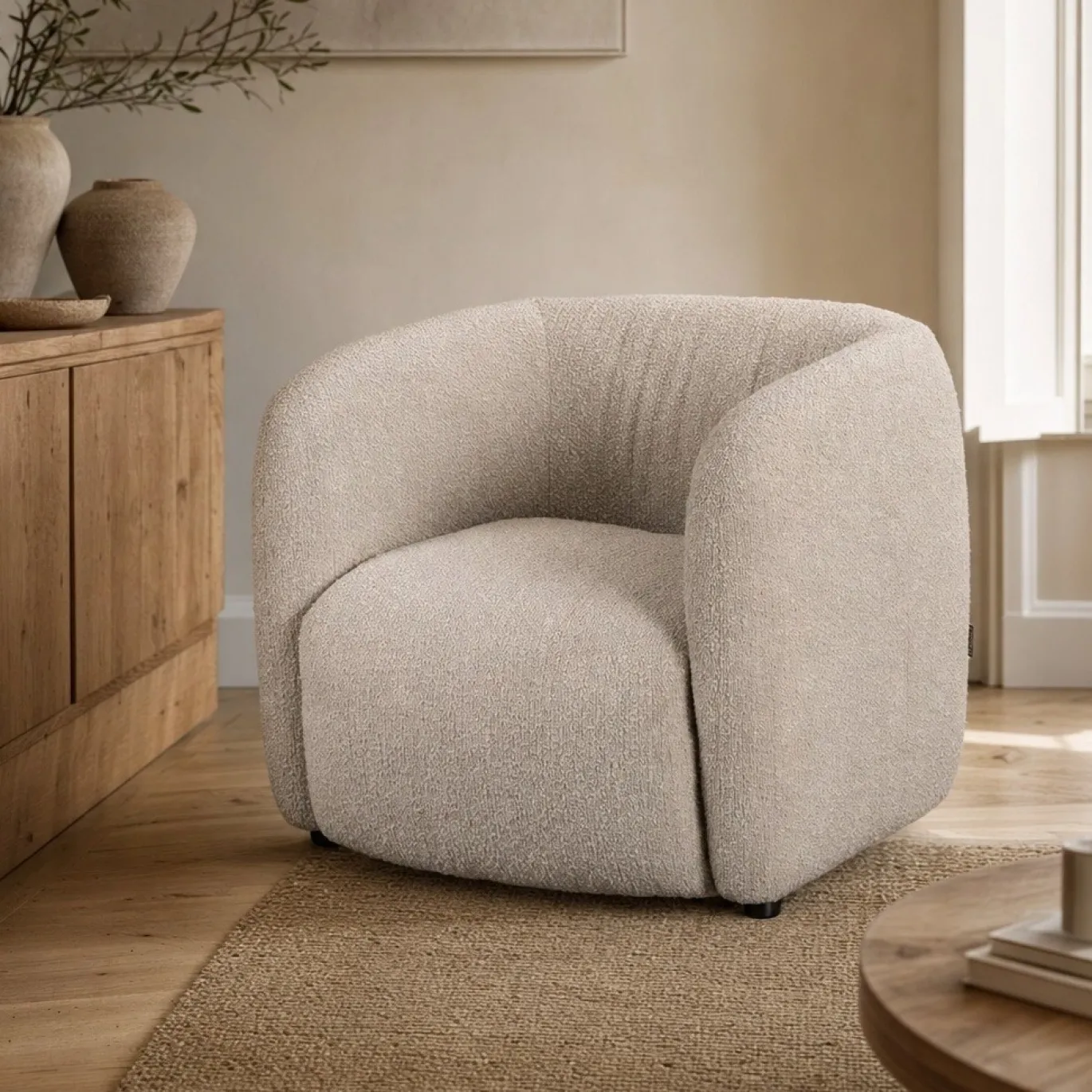 Lifestyle Fauteuil Carolina Luno Zand