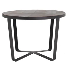 Lifestyle Salontafel Nevada Zwart Ø55cm