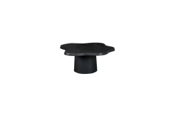 Lifestyle Salontafel Newton Zwart Ø90cm