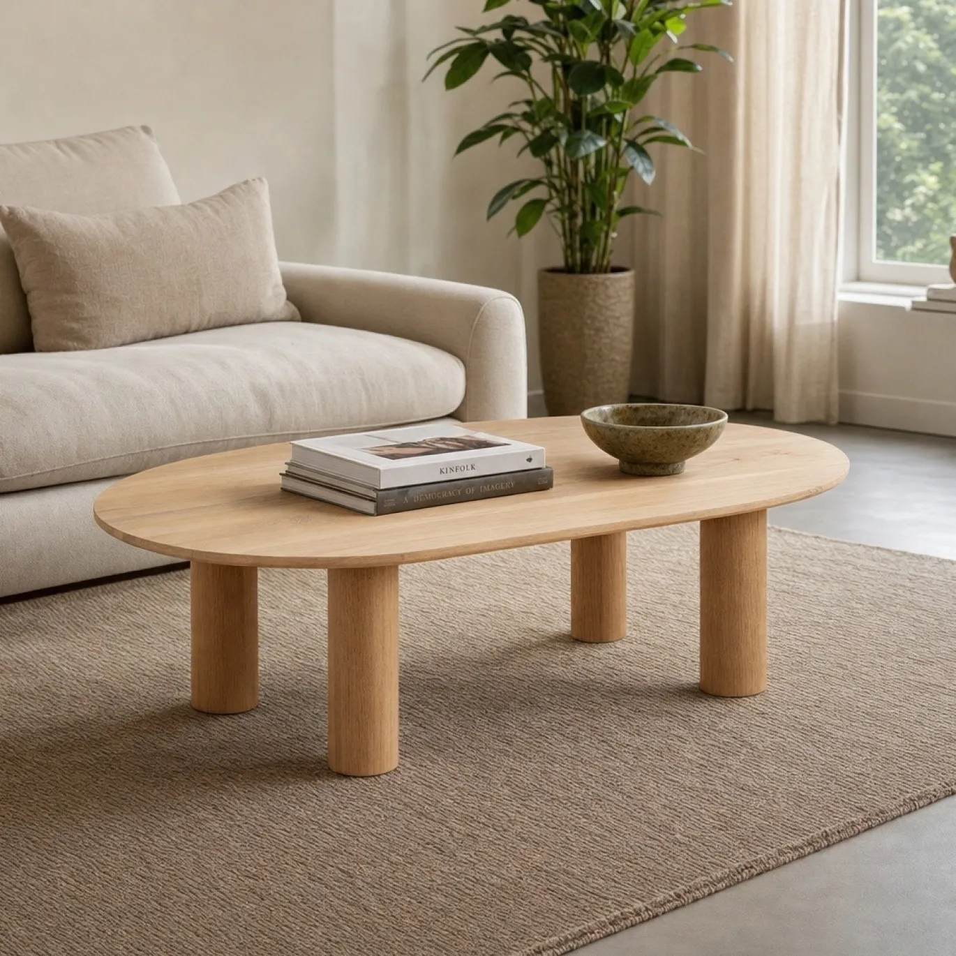 Lifestyle Salontafel Sheridon Naturel 120cm