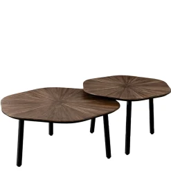 Lifestyle Salontafel Tampa Hexagon Set van 2