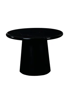 Lifestyle Salontafel Utah Zwart Marmer/Zwart Ø60cm
