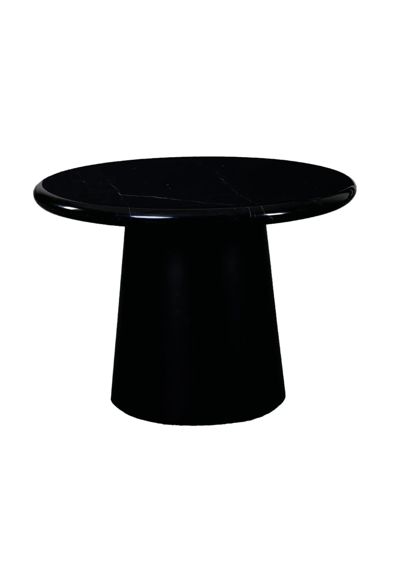 Lifestyle Salontafel Utah Zwart Marmer/Zwart Ø60cm