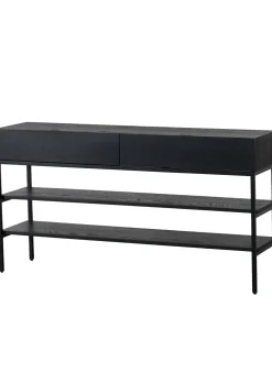 Lifestyle Sidetable Dawson Zwart 145x78cm