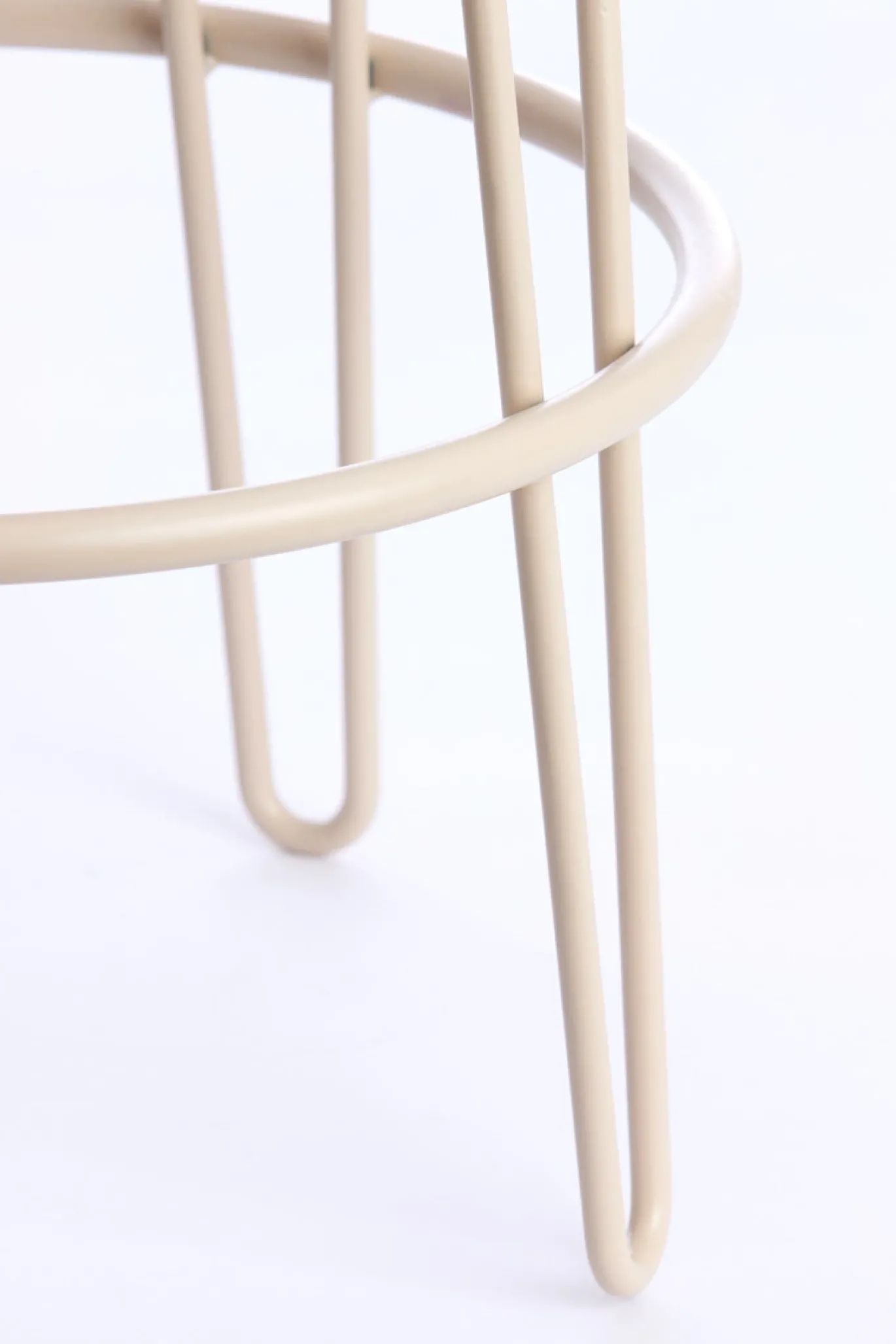 Light & Living Barkruk Alice Bouclé Crème