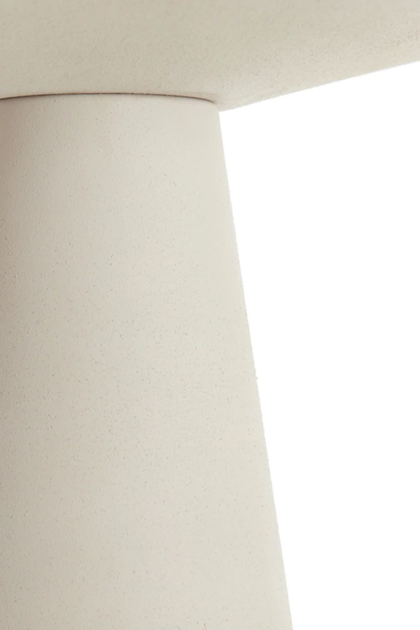 Light & Living Bijzettafel Abala Vierkant Mat Crème 28x28cm