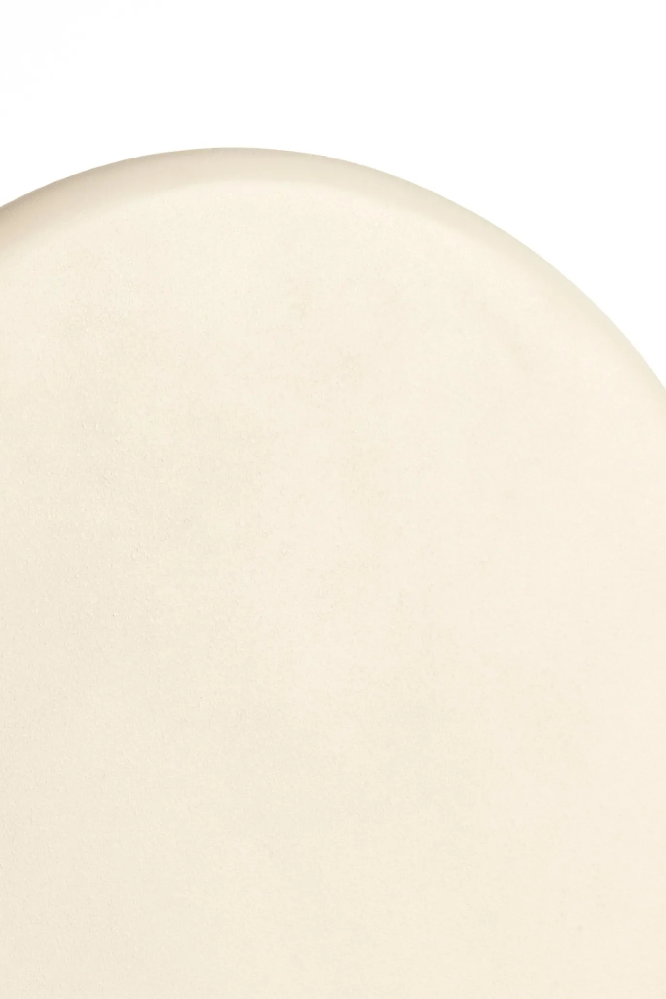 Light & Living Bijzettafel Azalas Crème Ø40cm
