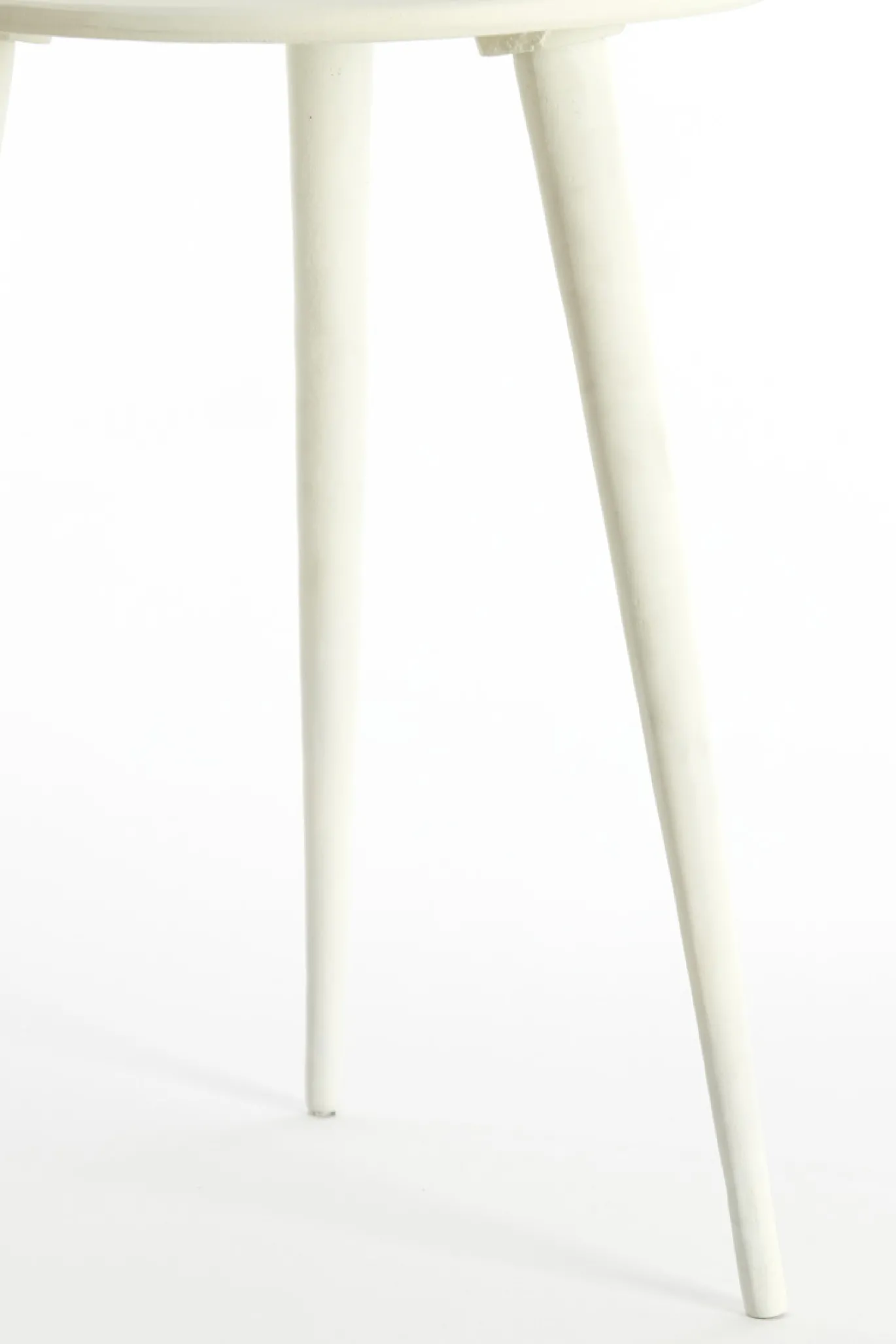 Light & Living Bijzettafel Babina Crème Ø36cm